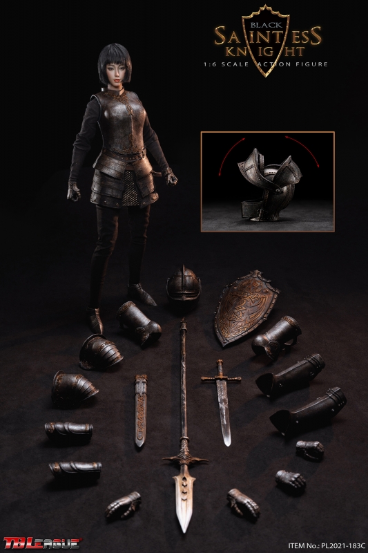  Product image 5 of the product “Saintess Knight – Black 1/6 Scale Action Figure ”