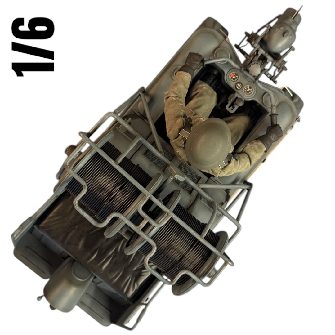  Artikelbild 5 des Artikels “Sd.Kfz.2 Kettenkrad mit Kabeltrommel  (ohne OVP) 1/6 “