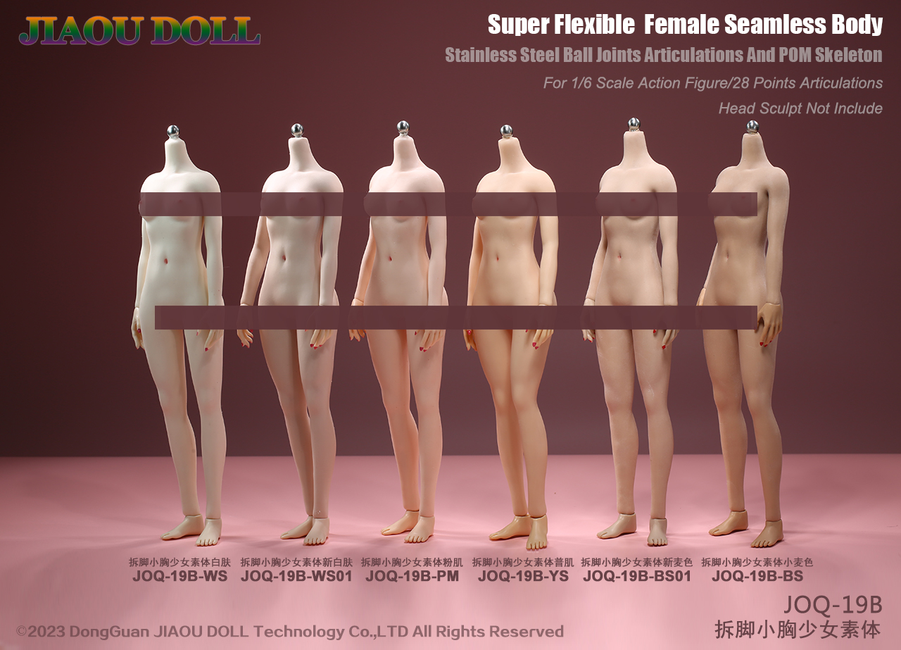  Product image 5 of the product “Female  Seamless Body - middle  Bust - (Pink) 1:6 ”
