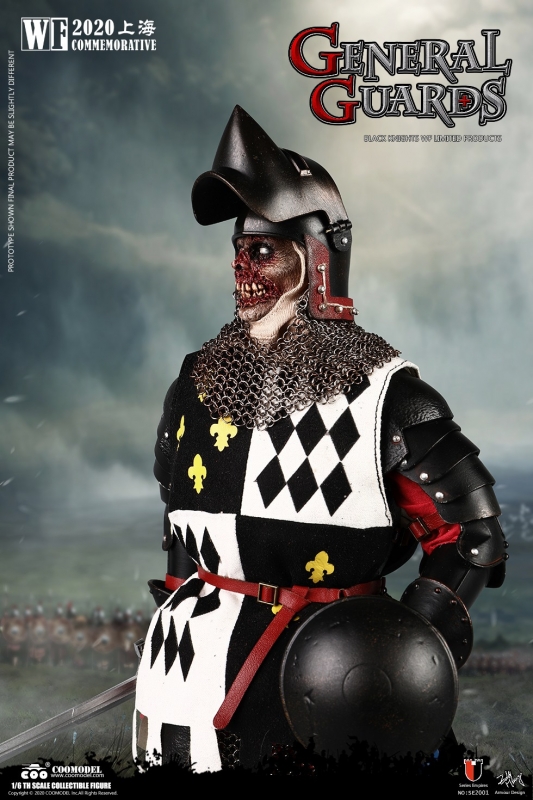  Product image 5 of the product “1/6 General Guards (Black Knights WF 2020 Commemorative Limited Edition) ”