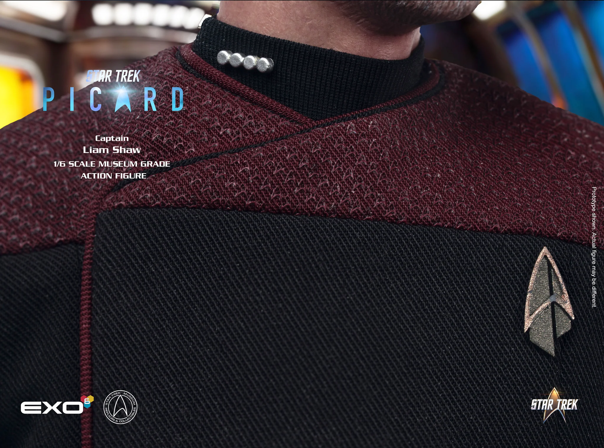  Product image 5 of the product “Captain Liam Shaw - Picard 1:6 scale ”