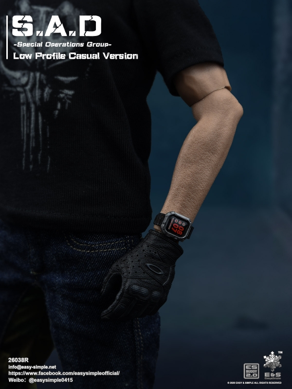  Product image 5 of the product “S.A.D Special Operations Group - Low Profile (Casual Version) 1/6 ”