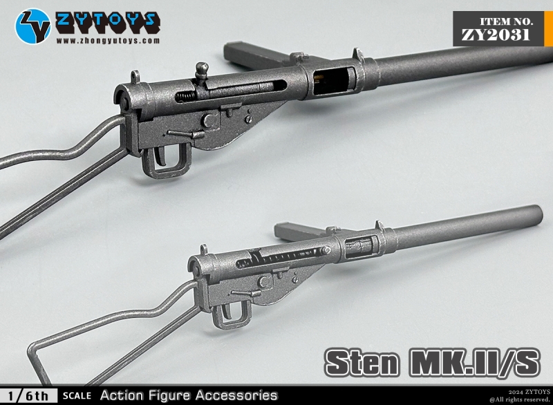  Product image 5 of the product “Sten MK II/S Submachine Gun (Black) 1/6 ”