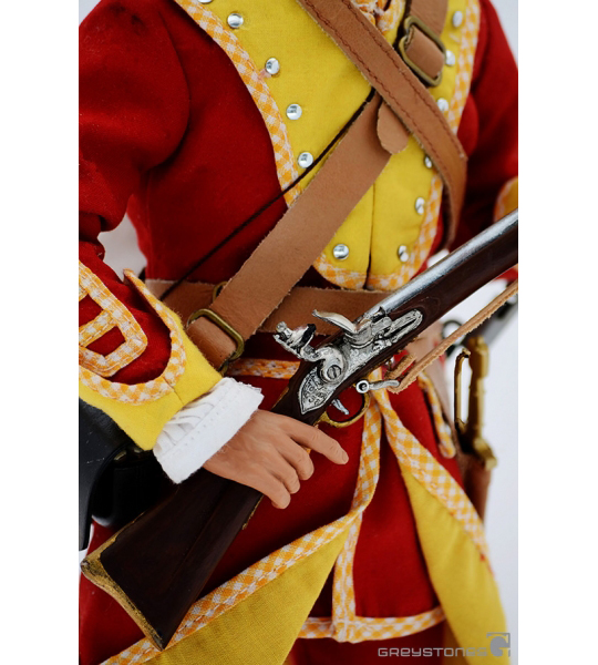  Artikelbild 5 des Artikels “1:6 The 1745 Rebellion - British Redcoat Pulteney's Regiment “