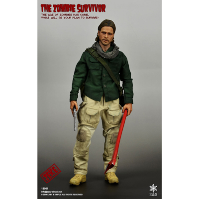  Artikelbild 6 des Artikels “The Zombie Survivor 1:6 Set mit Kopf “