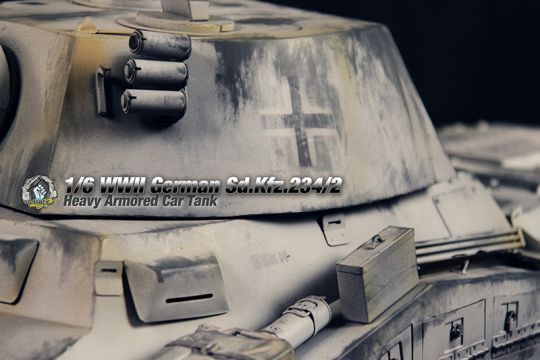 Artikelbild 6 des Artikels “Sd.Kfz.234-2 (Winter) PUMA 1:6 Metal “