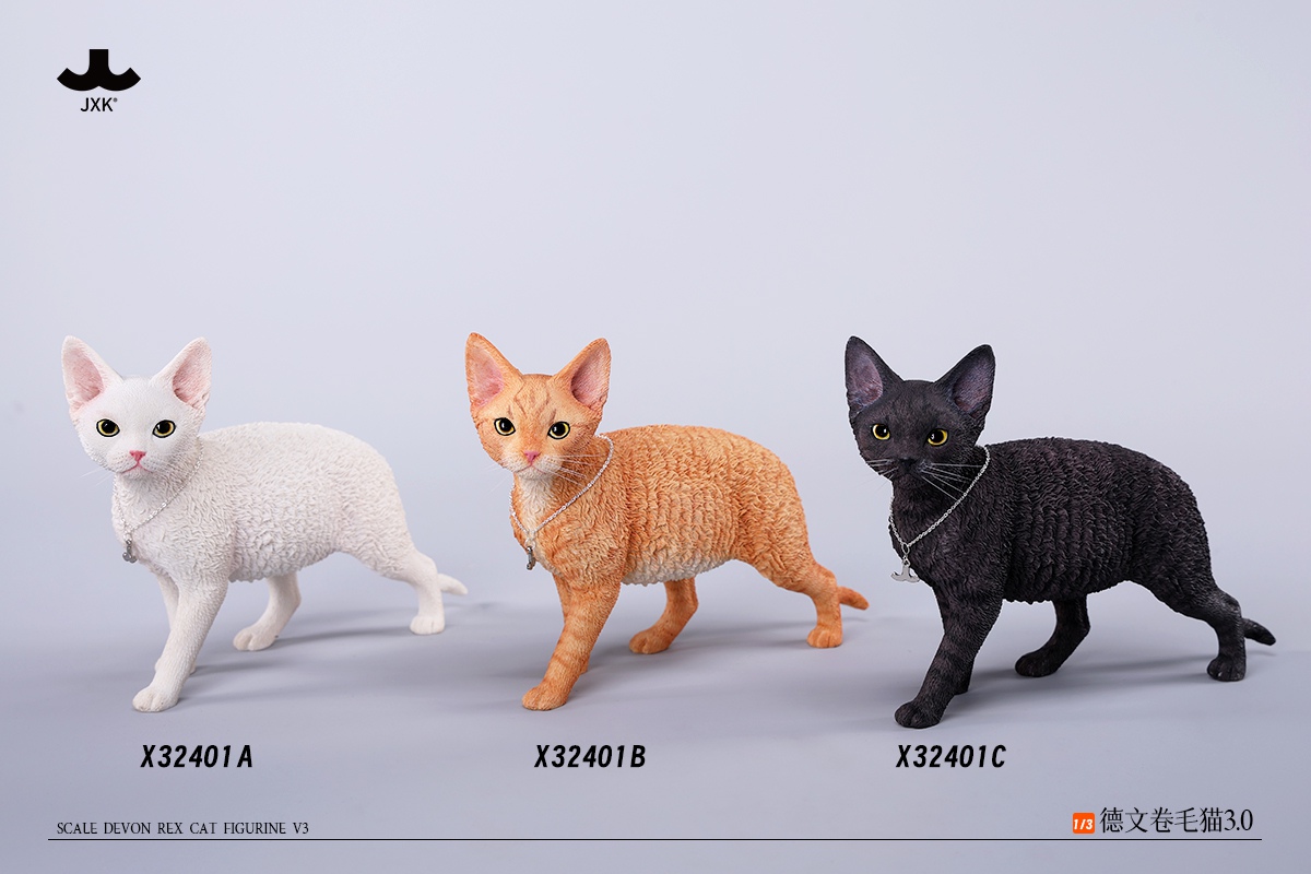 Artikelbild 6 des Artikels “1/3 Scale Devon Rex Cat (Black) “