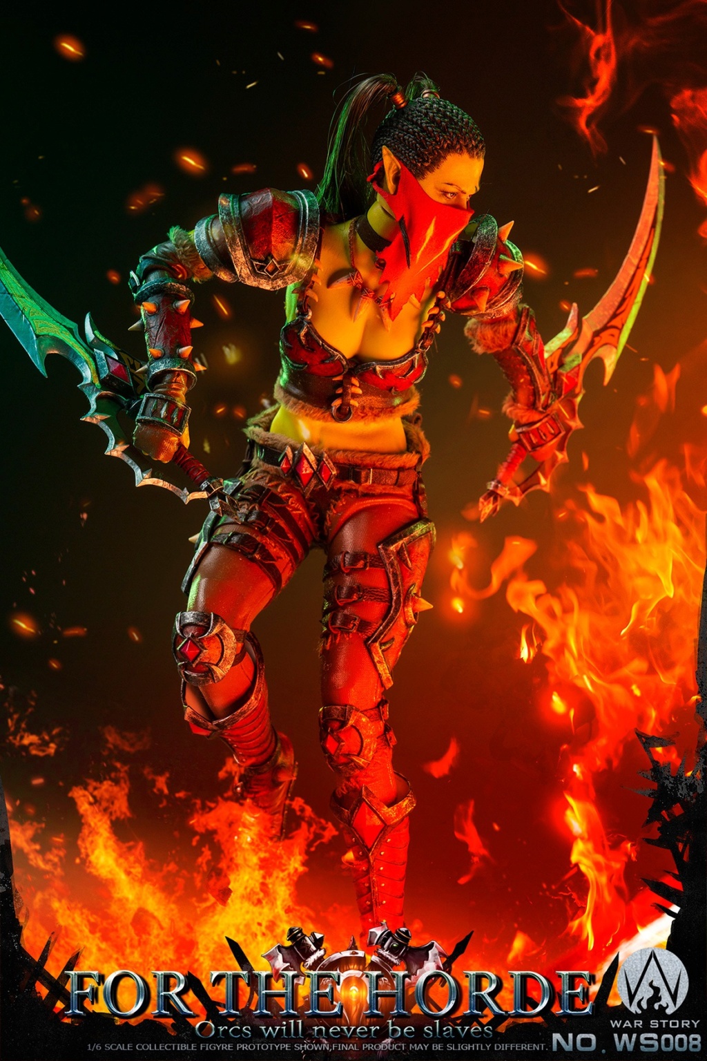  Artikelbild 6 des Artikels “War Story 1/6 Soldier human, Orc Assassin, For the Horde “