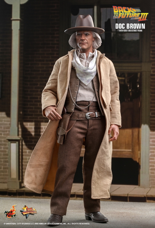  Artikelbild 6 des Artikels “Back to the Future Part III Collectible Figure of Doc Brown, 1/6 “
