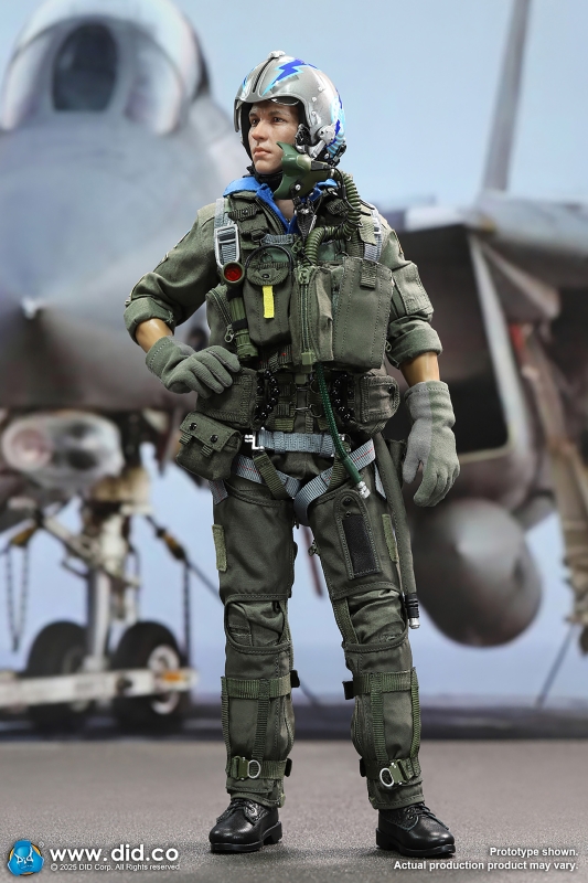  Product image 6 of the product “US Navy Fighter F-14 Pilot - Tom & Nick - in 1/6 scale ”
