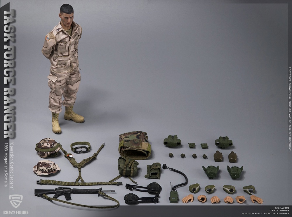 Product image 6 of the product “1/12 TASK FORCE RANGER “Operation Gothic Serpent” ”