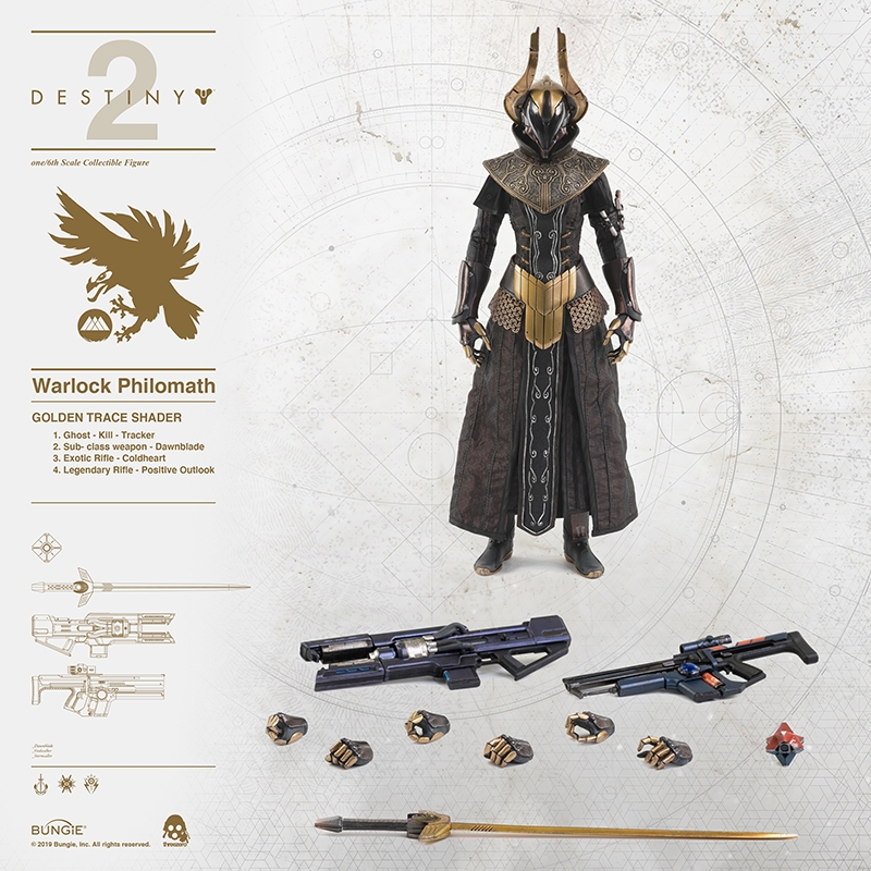  Artikelbild 6 des Artikels “Destiny 2 - Warlock Philomath Calus's Golden Trace Shader “