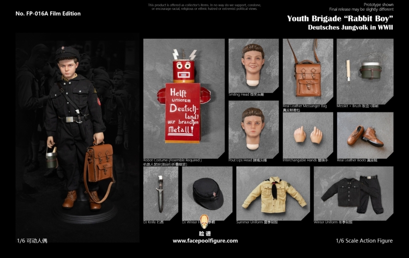  Product image 6 of the product “Deutsches Jungvolk in WWII - Youth Brigade Rabbit Boy (Film Edition) ”
