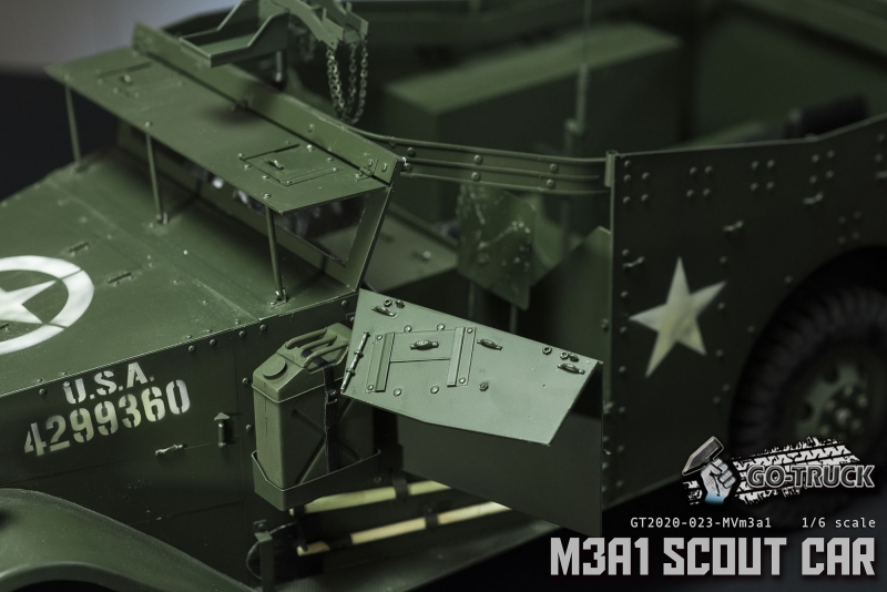  Artikelbild 6 des Artikels “M3 White Scout Car 1:6 in Metal “