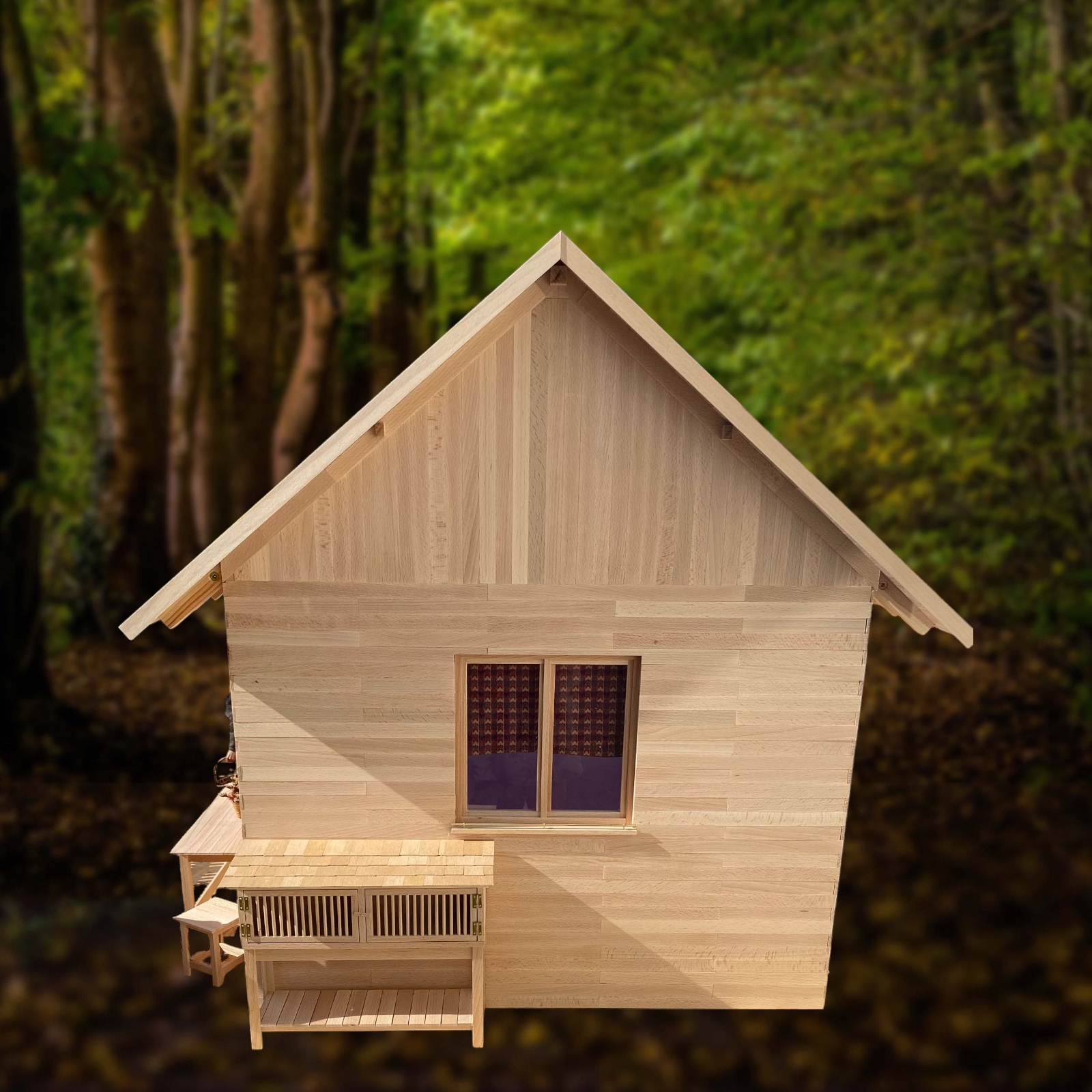  Product image 6 of the product “German Wachhaus  1/6 (made of Wood) ”