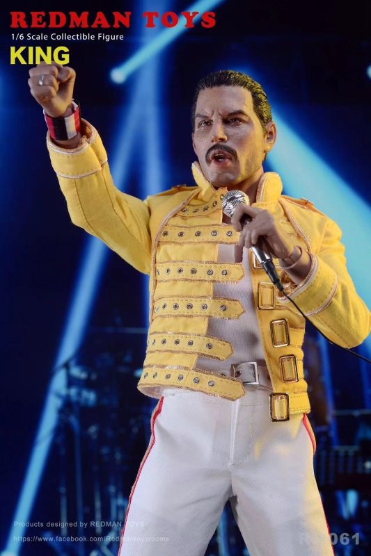  Product image 6 of the product “Freddy Mercury Queen 1/6 Figure lookalike ”