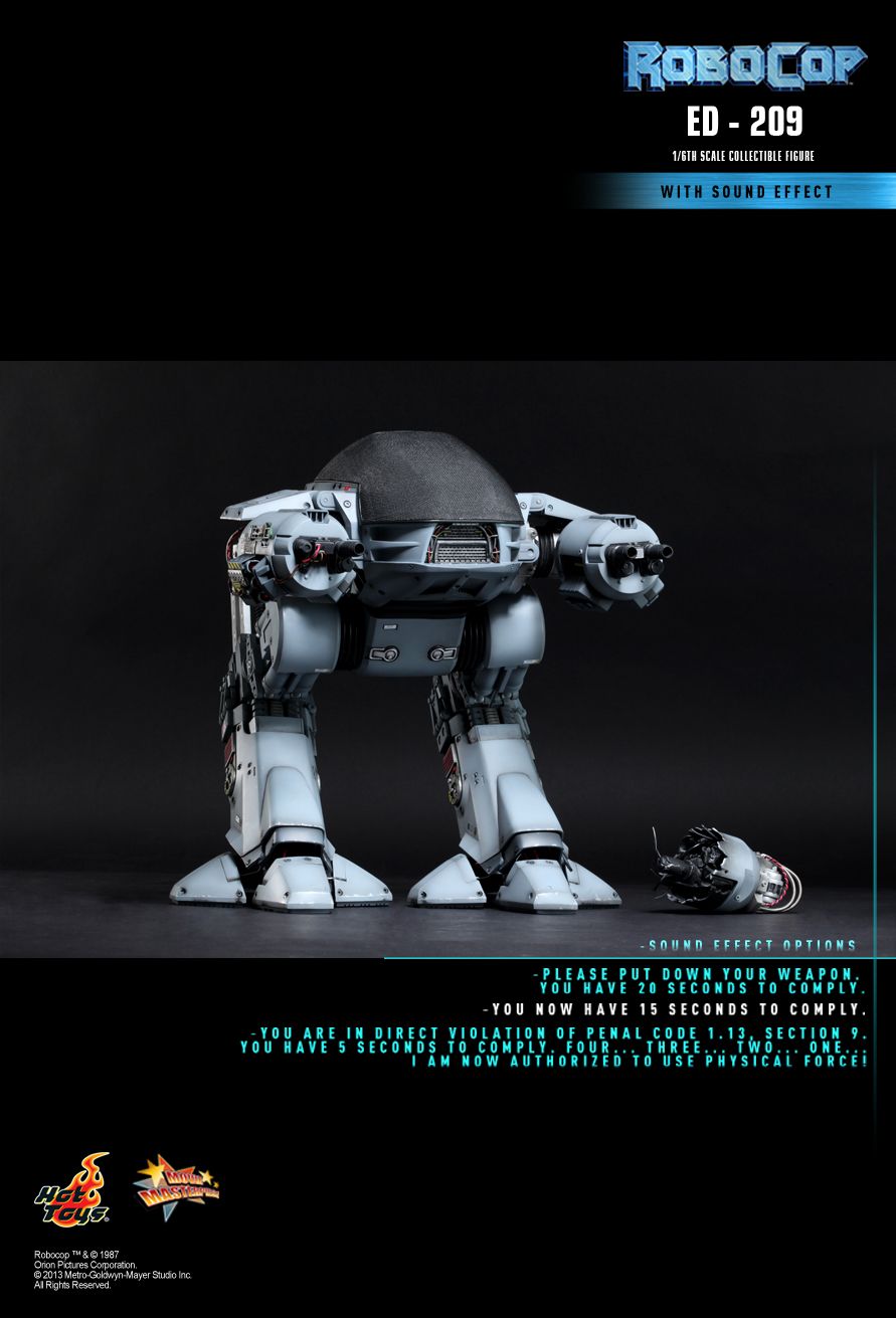  Artikelbild 6 des Artikels “Hot Toys - RoboCop- The 1/6th scale ED-209  (mit Shipper) “