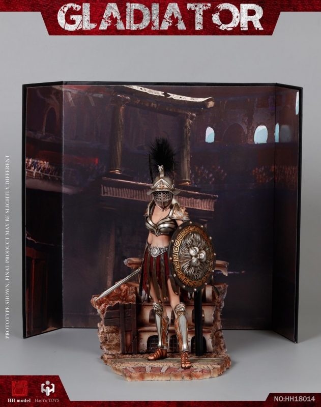  Product image 6 of the product “1/6 Imperial Legion - Imperial Female Warrior (Black Version) ”