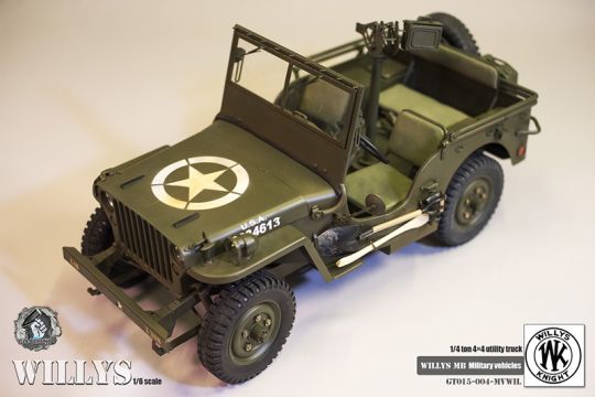  Product image 6 of the product “Jeep Willys MB Metal 1/6 ”