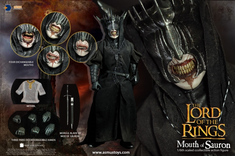  Product image 6 of the product “Mouth Of Sauron - The Lord of the Rings - The Return of the King 1/6 ”