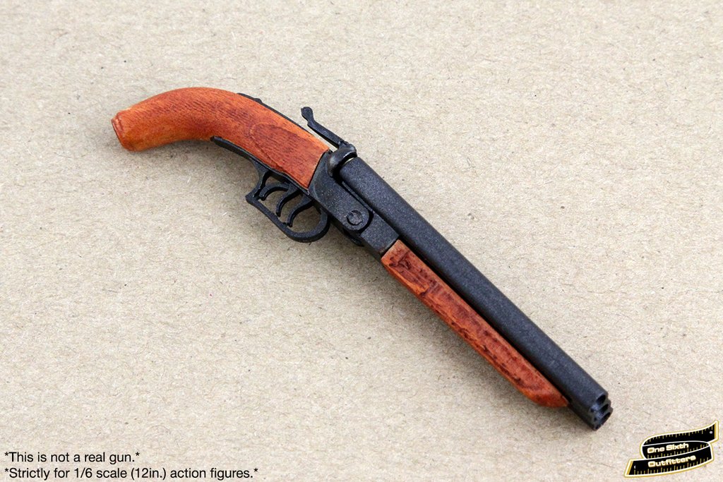  Product image 6 of the product “1/6 Die Cast Triple Barrel Shotgun M1887 (short) ”