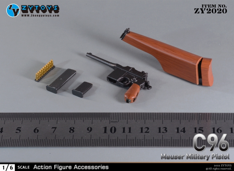  Artikelbild 6 des Artikels “Mauser C96 mit Holster full Set  (Black) “