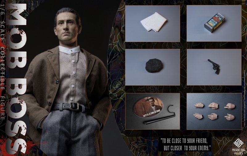  Product image 6 of the product “Chicago Gangster I - Robert 1/6 Figure ”