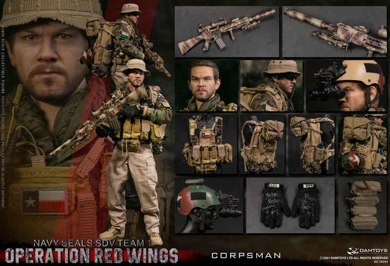  Artikelbild 6 des Artikels “1:6 Operation Red Wings Navy Seals SDV Team 1 - Corpsman “