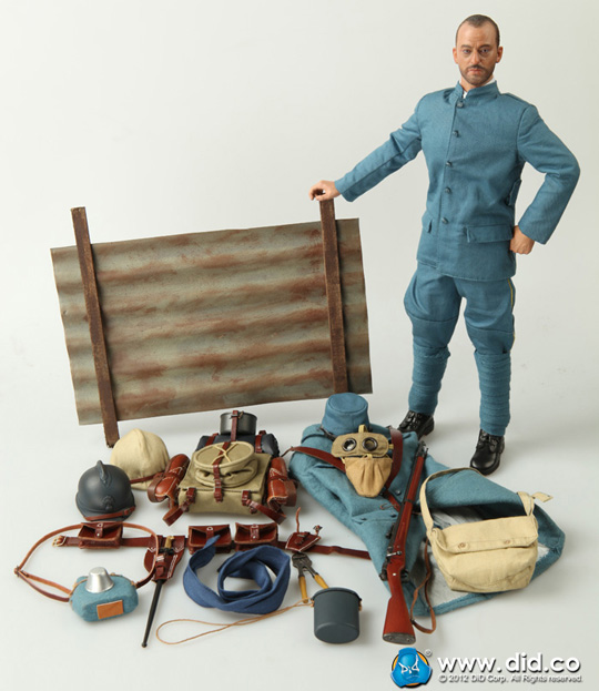  Product image 6 of the product “Pascal Dubois French Infantryman,WW I French Infantry 1915-1916 ”