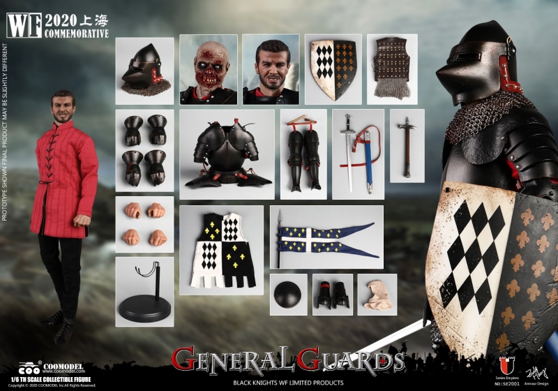  Product image 6 of the product “1/6 General Guards (Black Knights WF 2020 Commemorative Limited Edition) ”