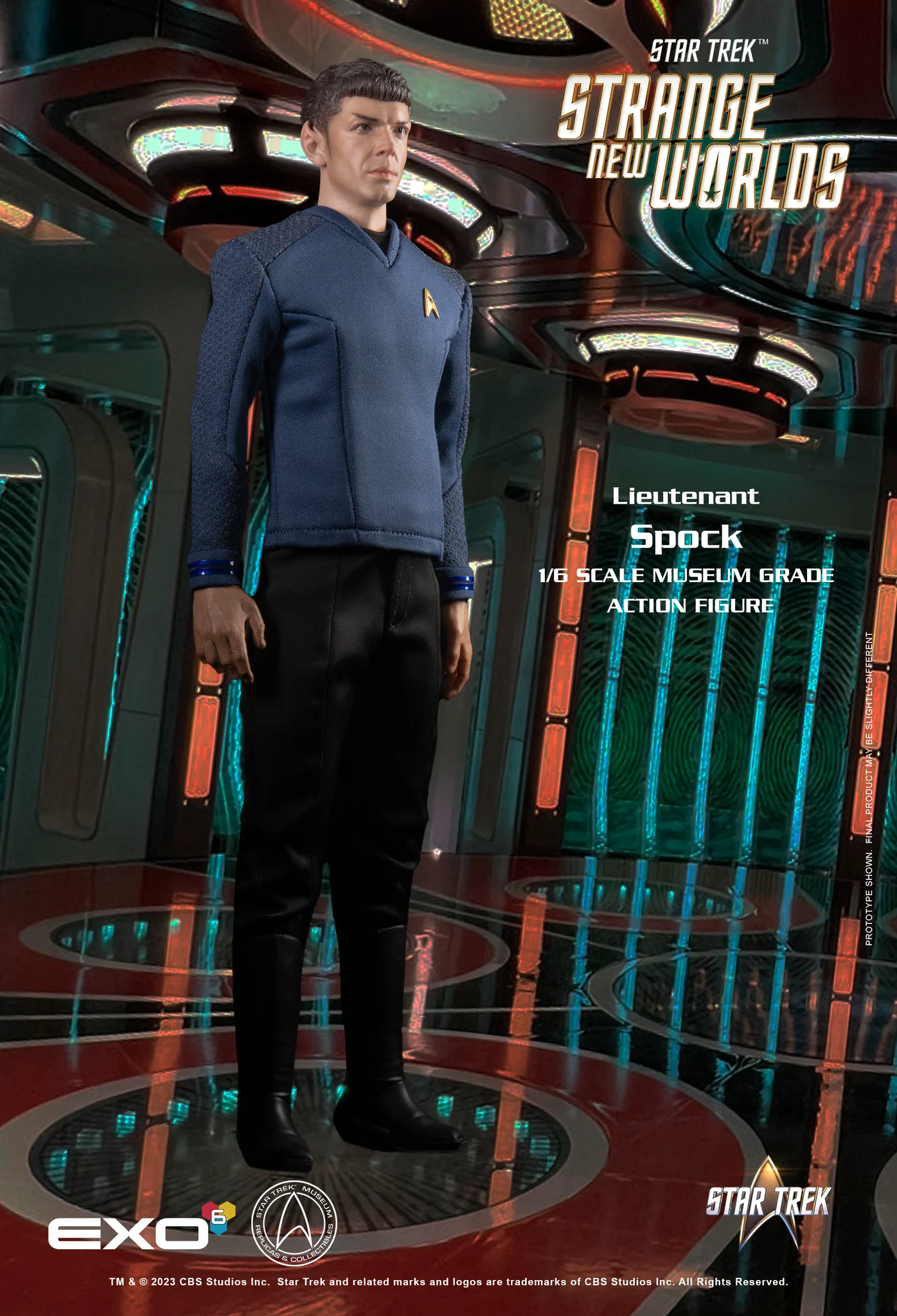  Product image 6 of the product “Lieutenant Spock  Actionfigur 1/6 ”