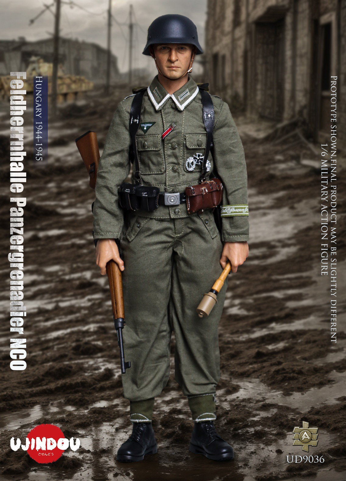  Artikelbild 6 des Artikels “German WWII - Feldherrnhalle Panzergrenadier NCO - Hungary 1944-1945 - in 1/6 scale “