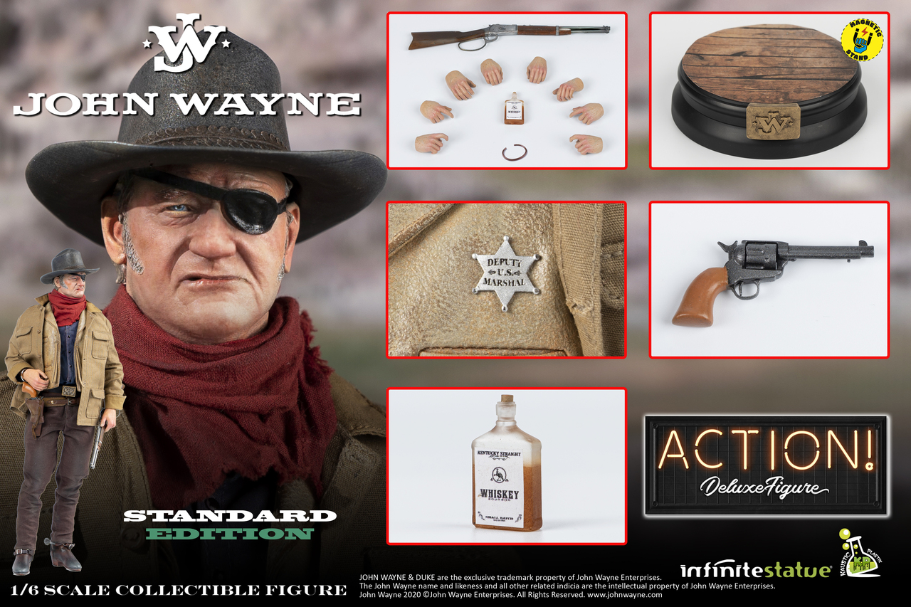  Artikelbild 6 des Artikels “Kaustic Plastik John Wayne Official 1:6 Figure (standard ver) “