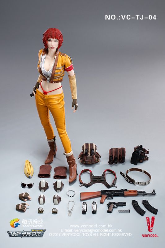  Artikelbild 6 des Artikels “1:6 Wefire Of Tencent Game - Fourth Bomb Female Mercenary Heart King “