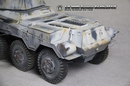  Artikelbild 7 des Artikels “Sd.Kfz.234-2 (Winter) PUMA 1:6 Metal “
