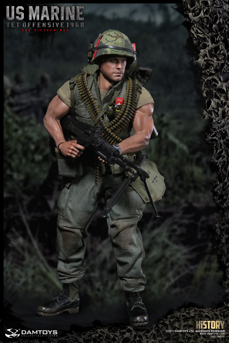  Product image 7 of the product “U.S.MARINE (TET OFFENSIVE,1968 Machine Gunner ”