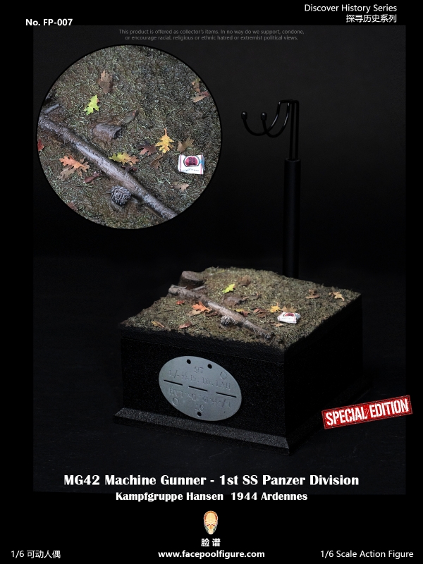  Artikelbild 7 des Artikels “MG42 Machine Gunner 1st SS Panzer Division Kampfgruppe Hansen (Special Edition) “