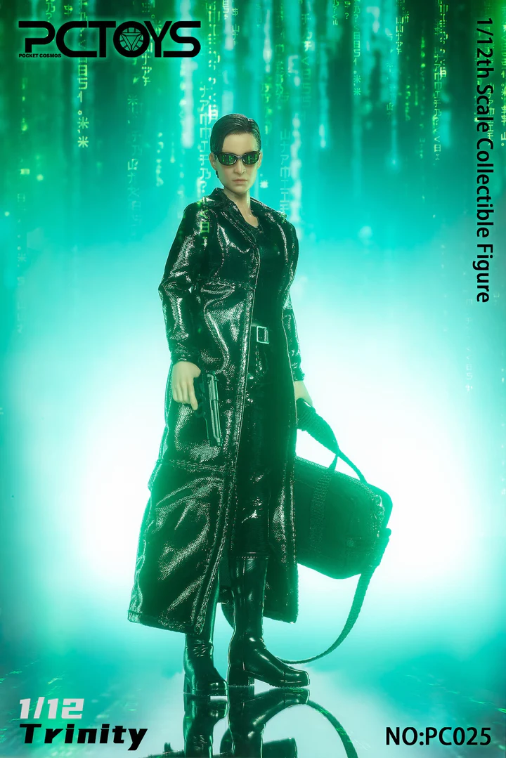  Artikelbild 7 des Artikels “1:12 action figure – Trinity from the Matrix 2.0 “