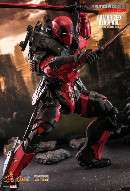  Artikelbild 7 des Artikels “Deadpool Armorized Warrior - Armorized Deadpool 1/6 Collectible Figure 30cm “