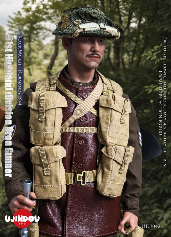  Artikelbild 7 des Artikels “WWII British Army -Black Watch - 51st Highland Division Bren Gunner - in 1/6 scale “