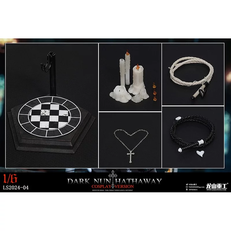  Artikelbild 7 des Artikels “Dark Nun Sister Hathaway Double Head Carving Luxury Edition 1:6 “