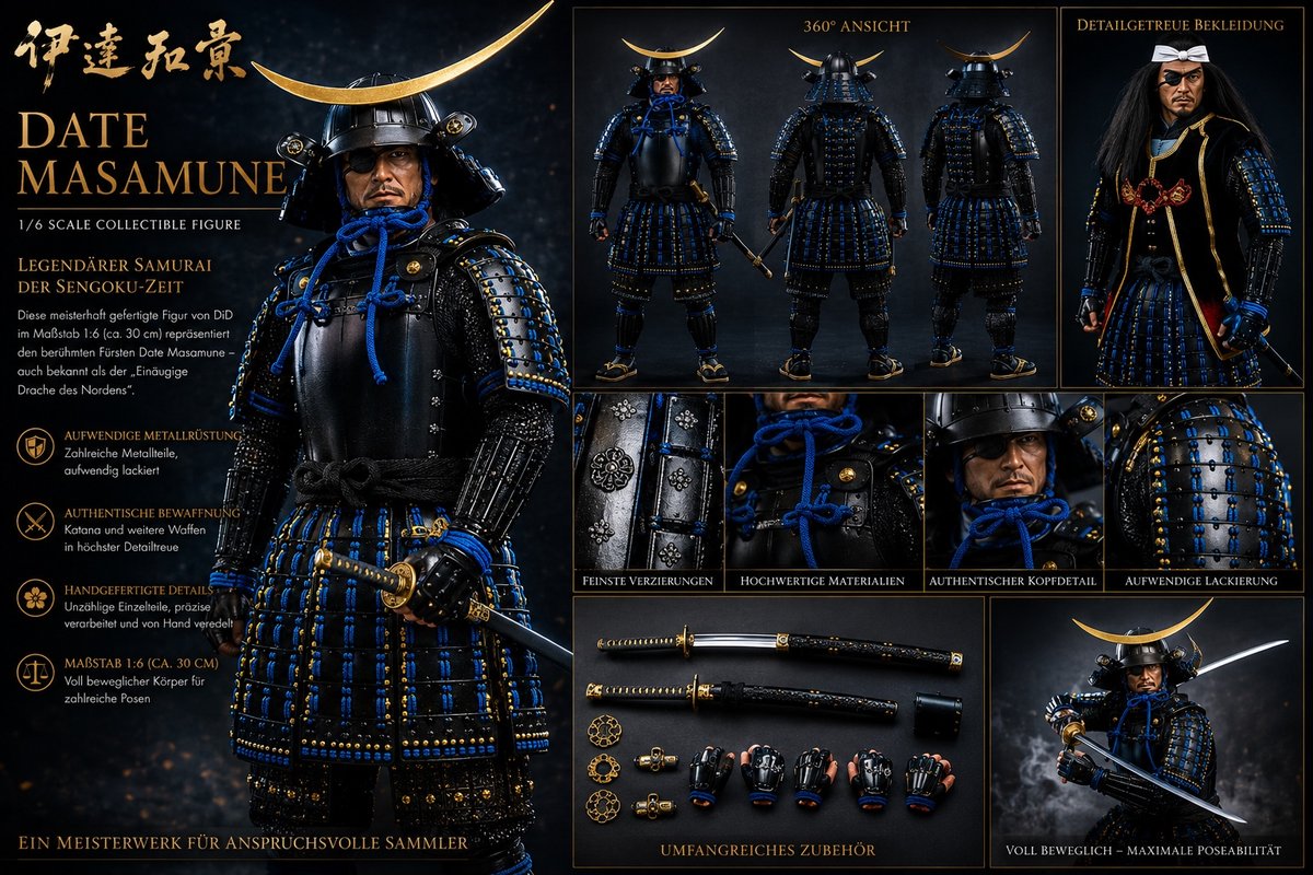  Artikelbild 7 des Artikels “Date Masamune, Samurai “