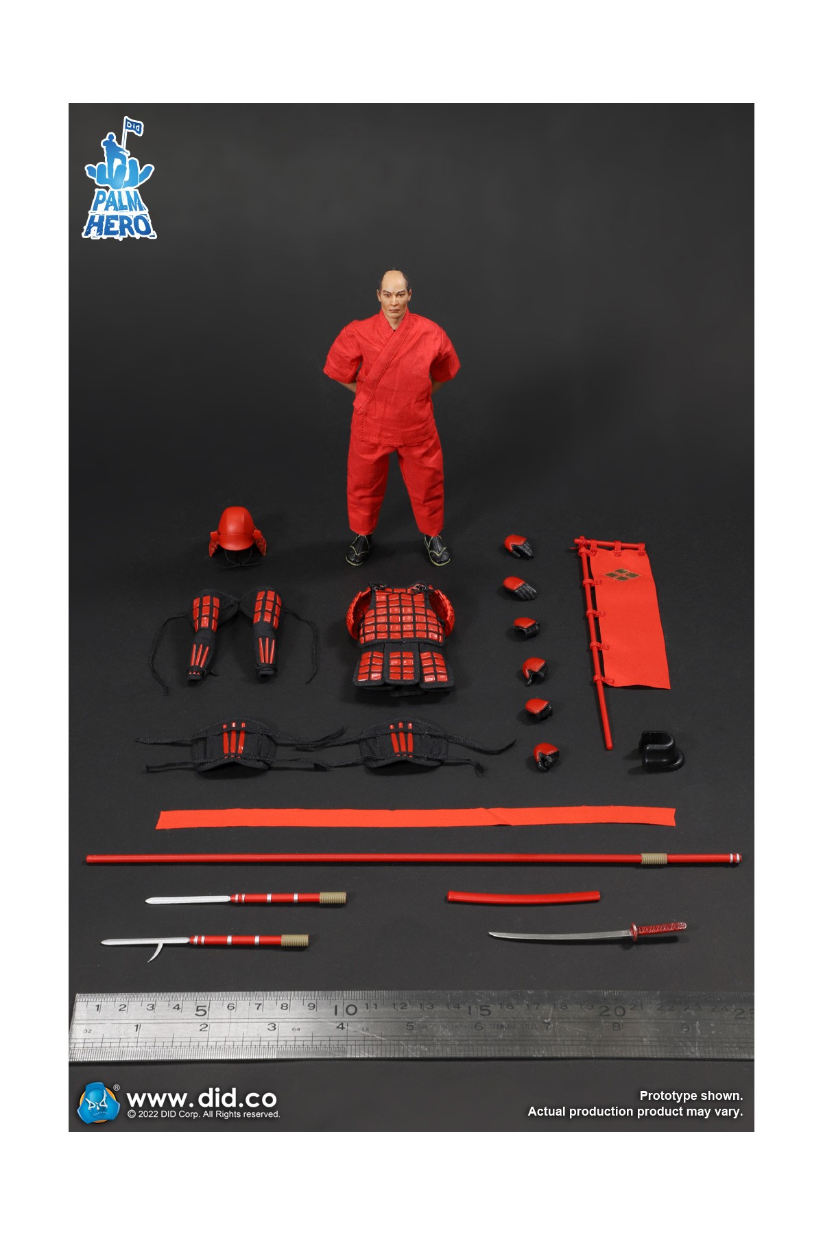  Artikelbild 7 des Artikels “1/12 Palm Hero Series Japan Sengoku Soldier “