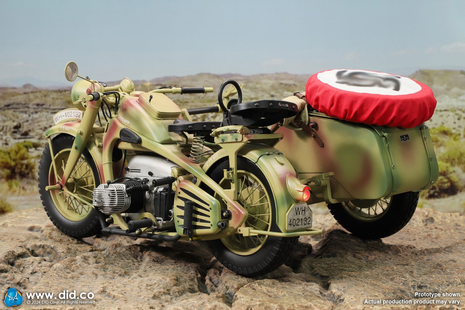  Artikelbild 7 des Artikels “Zündap, KS750, Motorrad mit Beiwagen in Metal (Dreitarn) “