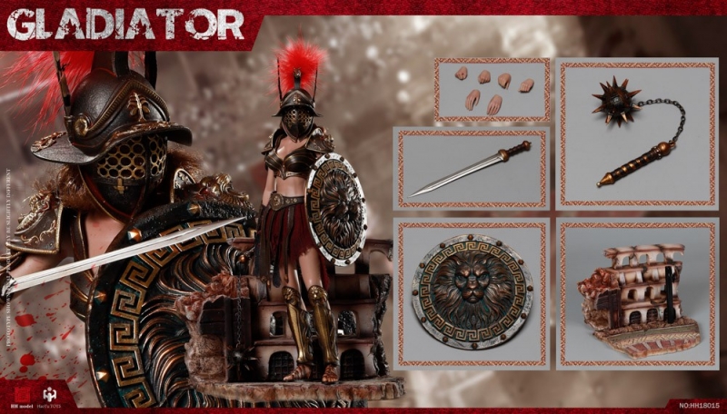  Artikelbild 7 des Artikels “1:6 Imperial Legion - Imperial Female Warrior (Red Version) “