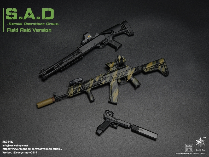  Product image 7 of the product “S.A.D Special Operations Group - Field Raid Version (Exclusive Woodland Version) ”