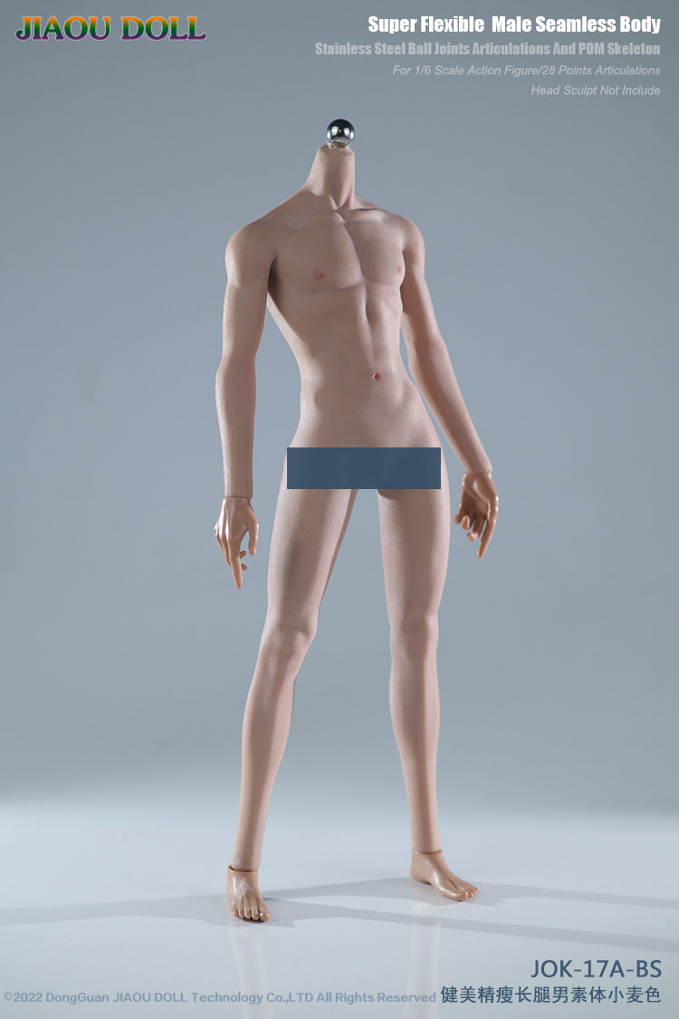  Product image 7 of the product “Seamless Male Body 1:6 (Wheat) ”