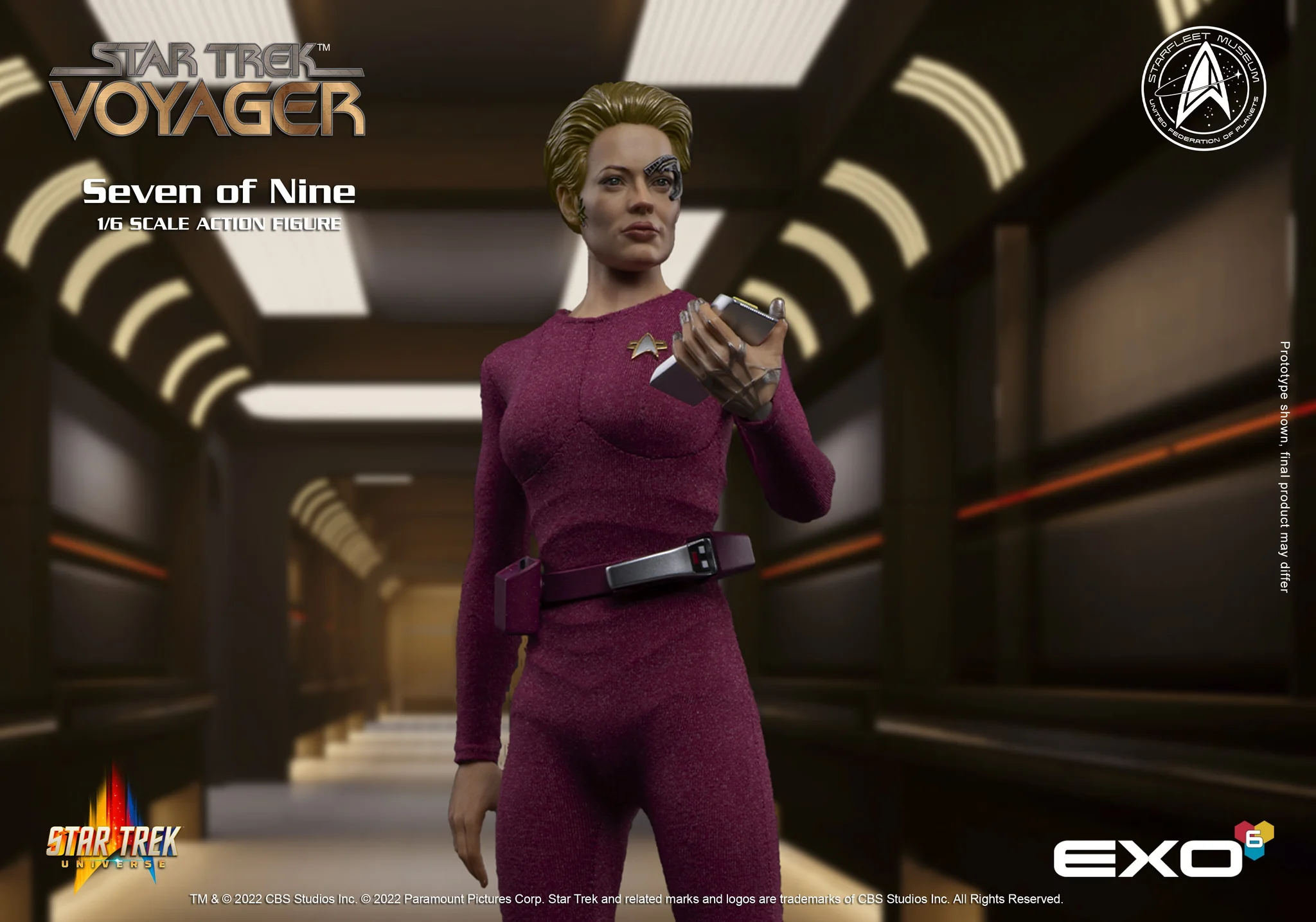  Product image 7 of the product “Seven of nine - Star Trek: Voyager - Star Trek: Voyager - 1:6 scale ”