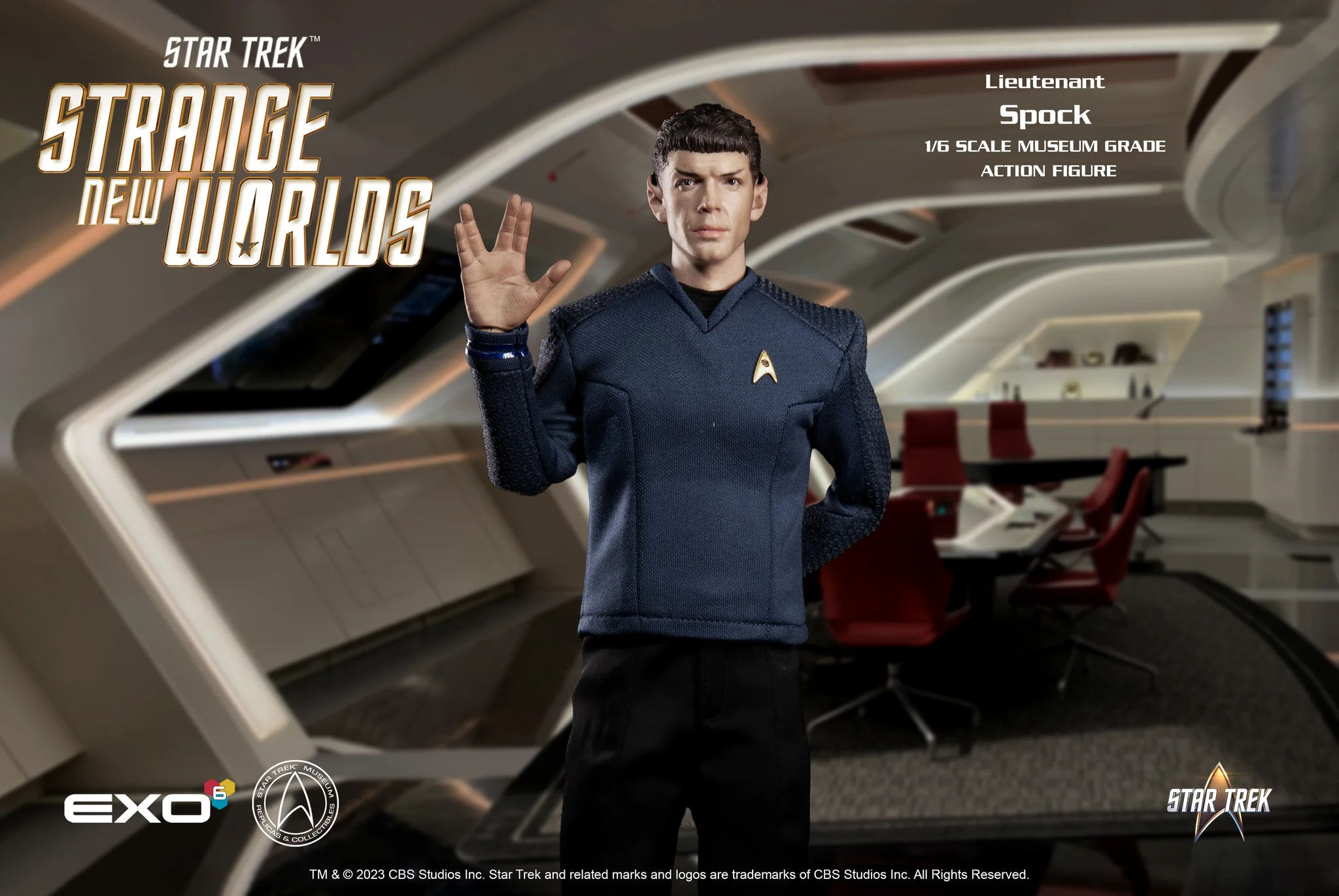  Product image 7 of the product “Lieutenant Spock  Actionfigur 1/6 ”