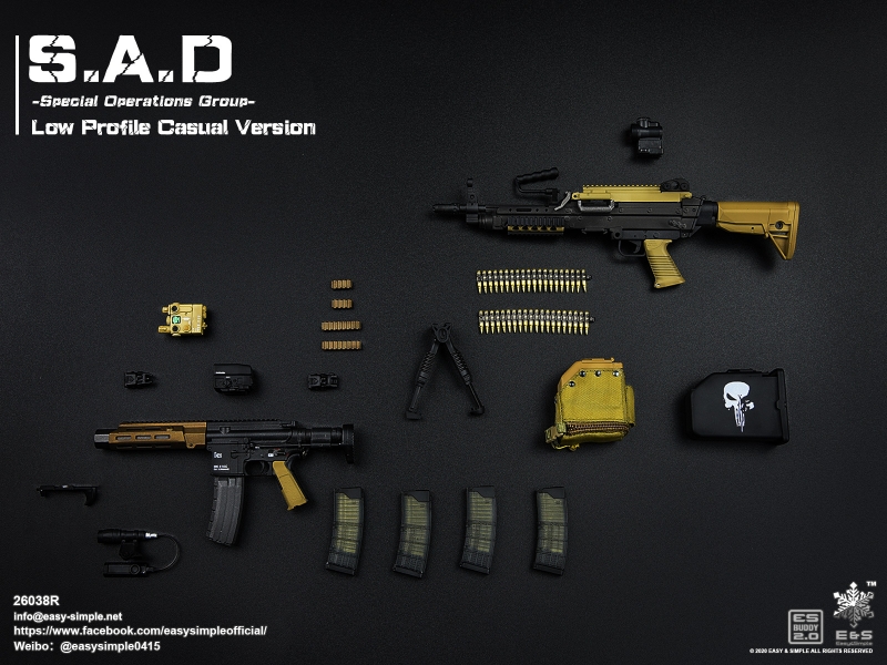  Product image 7 of the product “S.A.D Special Operations Group - Low Profile (Casual Version) 1/6 ”